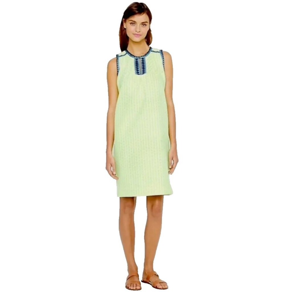 J. Crew Black Label Sleeveless A-Line Mini Dress size 2 NWOT 1960s Style
